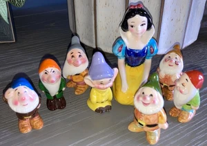 Rara produzione Walt Disney Biancaneve e sette nani vintage anni '60 Giappone - Foto 1 di 6