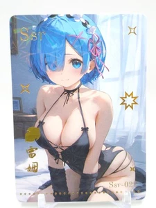 Hmph Hum 3 - Anime Waifu SSR Trading Card - Rem - Picture 1 of 1