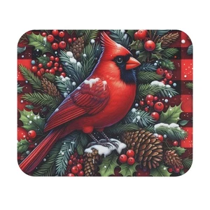 Weihnachten Kardinal Mauspad, Urlaub Winter Karo Kardinal Gamer Pad - Bild 1 von 5