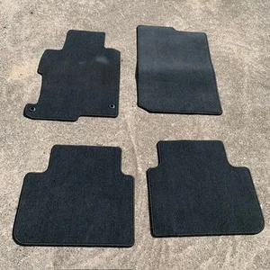 2013-17 Honda Accord Sedan Floor Mat Set PP SBR OEM (from 2017 Accord) - Picture 1 of 8