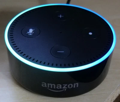 Amazon Echo Dot 2nd Generation RS03QR Smart Assistant Speaker. Pre-Owned - Image 1 of 4