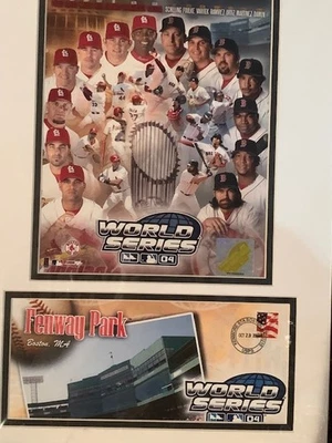 Officially Licenesed World Series Red Sox 2004 poster - 12" x 16" - Image 1 of 4
