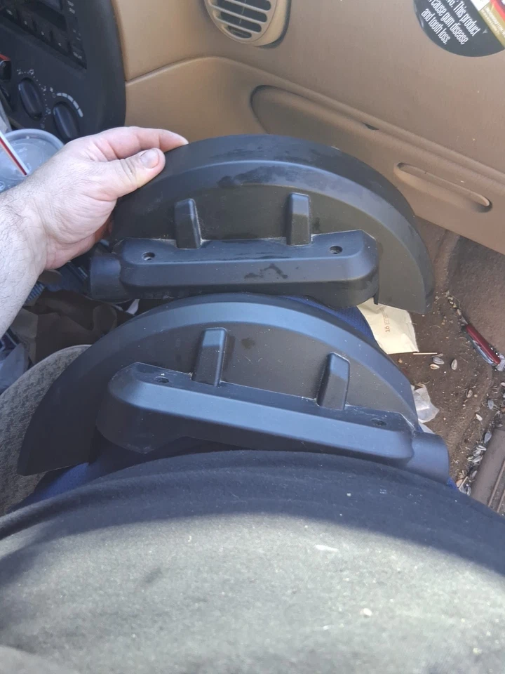 Fenders PAIR for Pride Jazzy EVO 613 Power Chair -- Wheel Tire Covers Left Right - Image 1 of 4