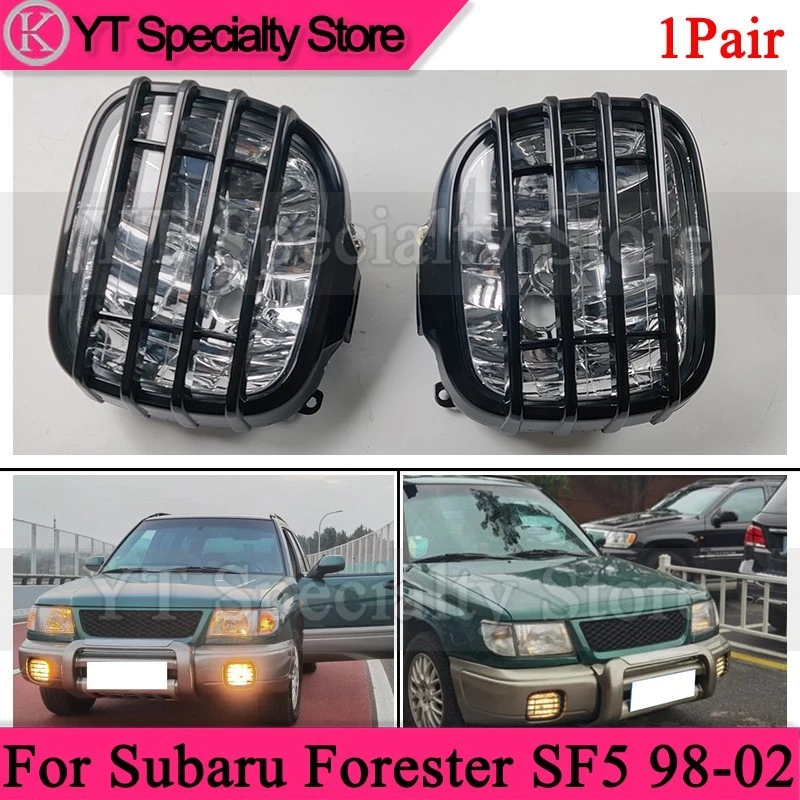 1 par de luces antiniebla para parachoques delantero sin bombillas para Subaru Forester SF5 1998-2002 Foto 1 de 4