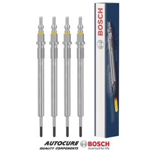 FOR MERCEDES A CLASS A200 D MK4 W177 2.0 DIESEL GENUINE BOSCH GLOW PLUGS x4 - Picture 1 of 1