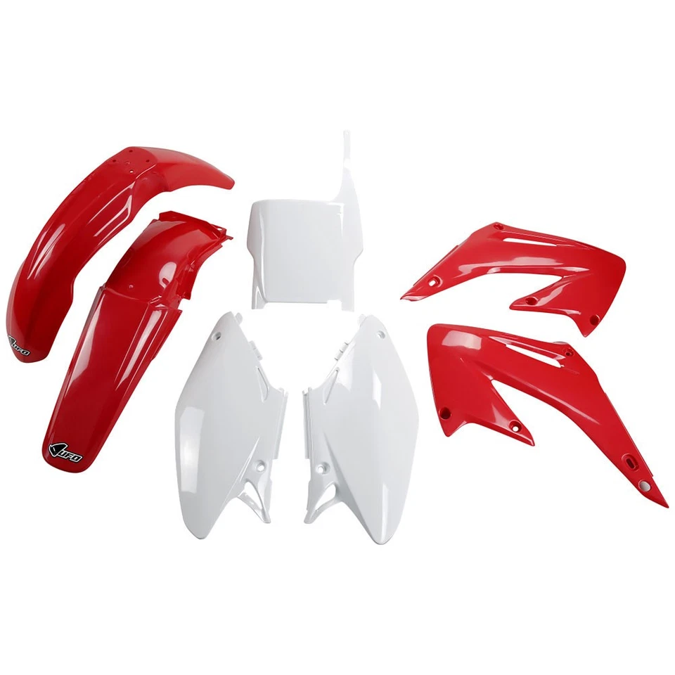 Kit Plástico UFO Completo Original Rojo Blanco Honda CR125R CR250R 2005-2007 Foto 1 de 1