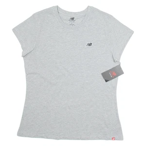 NEW BALANCE Womens T-Shirt Grey L - Picture 1 of 6