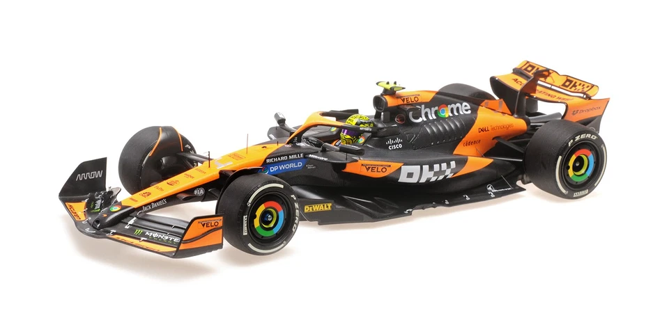 Minichamps 537241904 1:18 McLaren MCL38 McLaren F1 Team #4 Lando Norris Winner M - Image 1 of 1