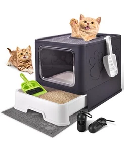 Homagico Cat Litter Box - Picture 1 of 5