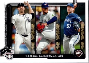 2025 Topps Series ! -League Leaders WINS - Picture 1 of 2