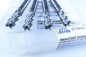 LOT ( 4 PCS ) M.A.FORD 6MM VARIABLE HELIX SOLID CARBIDE ALTIMA BLAZE END MILLS - Picture 1 of 6