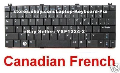 Keyboard for Dell mini 12 Inspiron 1210 - CF Canadian French - Image 1 of 2