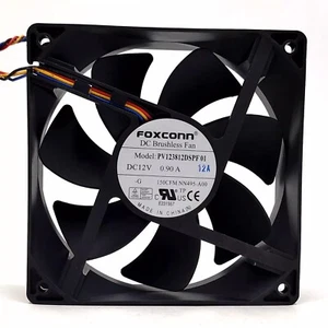 FOXCONN PV123812DSPF01 12038 DC12V 0.90A 12CM 4-Wire Cooling Fan - Picture 1 of 2