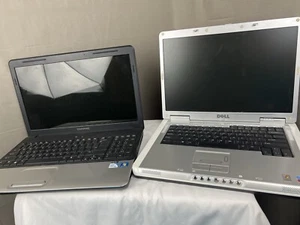 Laptop Dell Inspiron 6000  Windows XP Home Edition - Untested, Lot Of 2pcs, Bags - Picture 1 of 21
