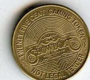 25 Cent Casino Slot Token: Showboat; East Chicago IN. - Bild 1 von 2