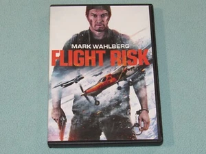 FLIGHT RISK (DVD, 2025) ~Mark Wahlberg, Topher Grace~ Mel Gibson Action Thriller - Foto 1 di 5
