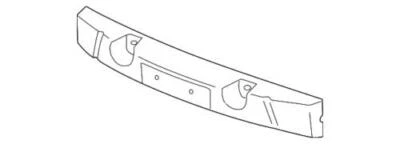 Barra de impacto amortiguador de energía parachoques delantero genuino GM 2002-2005 Saturn Vue 22729180 Foto 1 de 2