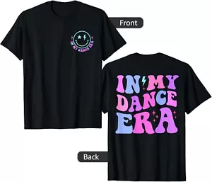 In My Dance Era Ballet Dancer Retro Womens Girls 2 Sided T-Shirt Hoodie - Picture 1 of 12