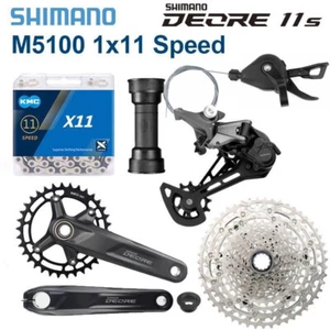 Shimano Deore M5100 Gruppensatz 170 mm 175 mm Kurbelsatz Shimano 11-Gang MTB Gruppensatz - Bild 1 von 22