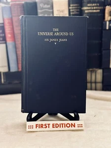 THE UNIVERSE AROUND US by Sir James Jeans (1929) FIRST EDITION W/Vintage Letter - Picture 1 of 16
