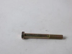 1/2"-13 x4-1/4" Partial Threaded Zinc-Yellow Hex Bolt - NEW Surplus! - Picture 1 of 1