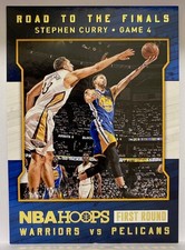 2015-16 Panini Hoops STEPHEN CURRY #25 ROAD TO THE FINALS 1ST ROUND /2015! GSW