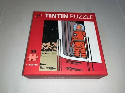 Puzzle TINTIN  30 PIECES WITH POSTER 100% COMPLETE! - Image 1 of 2