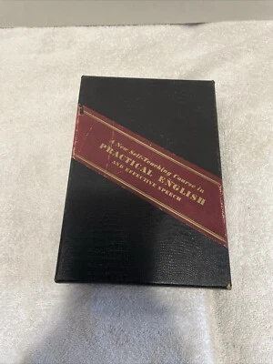 New Self Teaching Course in Practical English and Effective Speech 1930's w/Box - Image 1 of 4