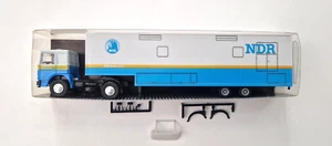 Albedo/Herpa MAN F8 NRD collo d'oca cassonato OVP 1:87 - Imagen 1 de 3