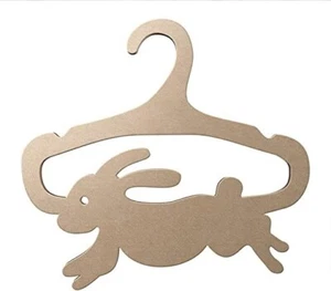 6 Grucce Appendiabiti Cartone Fibrato MADE IN ITALY Materiale Bio - LEPRE - Foto 1 di 3