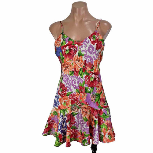 UNDERCOVER Abito vestito Victoria’s Secret vintage G LABEL lingerie floreale slip taglia small