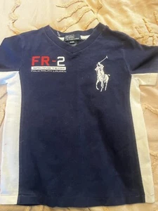 Polo Ralph Lauren Boys Toddler Jersey 3t Olympic France Sailing Euc - Picture 1 of 8