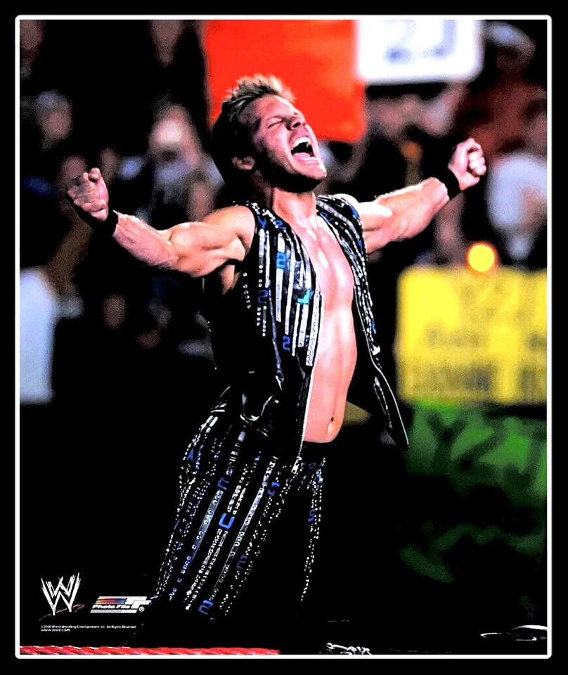 FOTO DE LUCHA LIBRE 8X10 CON LICENCIA OFICIAL WWE CHRIS JERICHO ARCHIVO DE FOTO ORIGINAL 5 Foto 1 de 1