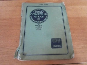 MCDOUGALL'S DUAL CONTOUR ATLAS - Printed in 1914 - Picture 1 of 4