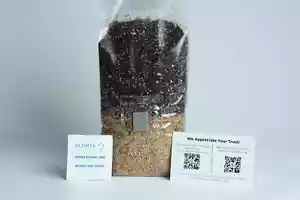 All In One Manure + Millet Based Mushroom Grow Bag 1kg + Video - Picture 1 of 1