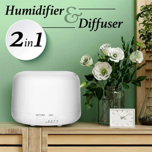 Humidificador difusor con control remoto para oficina en casa 500 ml humidificador de aire aromático - Imagen 1 de 12