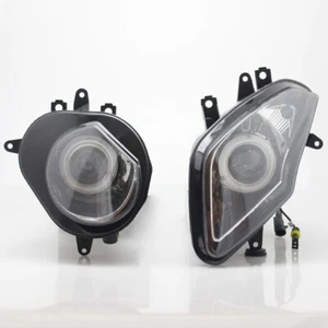 Front Headlight Head Lamp Assembly Angel Red Devil Eyes For BMW S1000RR 09-14 - Picture 1 of 10