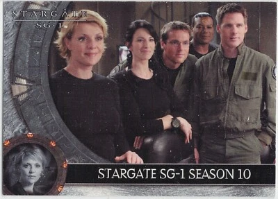 Stargate SG-1 Trading Card Promo P1 Carter Vala Jackson Teal’c S10 Rittenhouse - Image 1 of 2