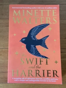 The Swift and the Harrier Historical 2021 Large Paperback by Minette Walters. - Picture 1 of 12