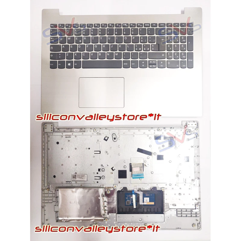 Topcase Palmrest Argento con Tastiera Italiana Lenovo Ideapad 320-15 - Immagine 1 di 1