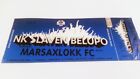Used Ticket Slaven Belupo - Marsaxlokk Fc 31.07.2008