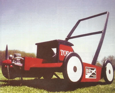 Cloud Clipper Flying Lawnmower Plans, Templates and Instructions 26ws - Image 1 of 4