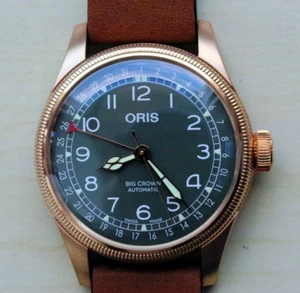 Oris Big Crown Pointer Date 80th Ann Editio Ref 01 754 7741 3167-07 5 20 58B NEU - Picture 1 of 8