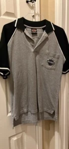 Harley Davidson Men's Polo Shirt - Medium - Picture 1 of 5