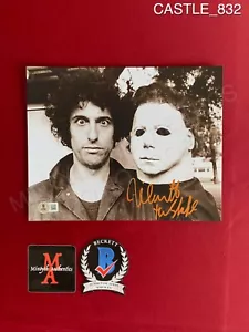 Foto Nick Castle autografata firmata 8x10 Halloween Michael Myers Beckett COA - Foto 1 di 4
