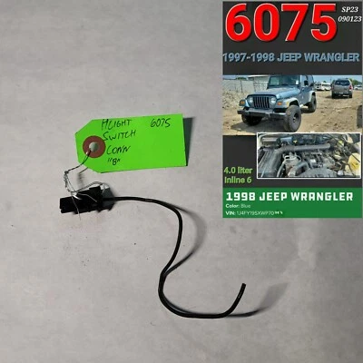 ⭐⭐INTERRUPTOR DE FAROS JEEP WRANGLER 1997-1998 OEM CONECTOR B⭐⭐ Foto 1 de 2