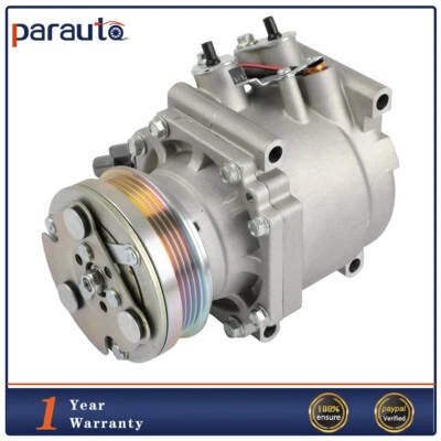 AC A/C Compressor Fits 1993 Honda Civic 1.5L 1.6L Honda Civic del Sol 1.5L 1.6L - Image 1 of 4
