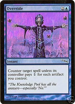 MTG - Mirrodin - Override - 2X - Foil - NM - Image 1 of 1