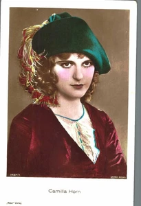 Camilla Horn ** Cartolina Originale Colorata Di Cavallo * Nr. N 268 B - Picture 1 of 2
