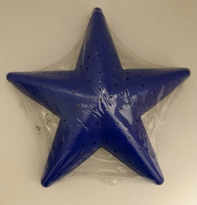 IKEA Smila Stjarna 11” Light-Up Star Blue - Nuevo en paquete Foto 1 de 4